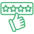 Ratings & Reviews grocery icon