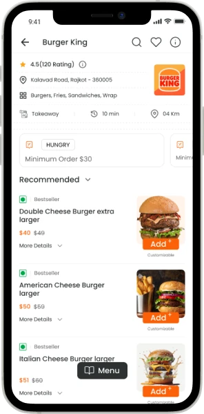 Customer Features Of Our Food Delivery App food-img