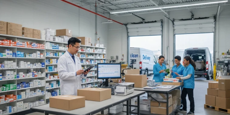 Operational Logistics for Medicine Delivery